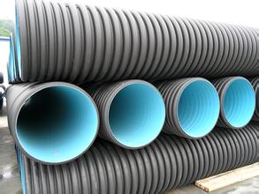 Double wall corrugated pipe