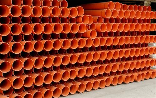 PVC cable protection pipe